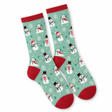 SNOWMAN CREW SOCKS