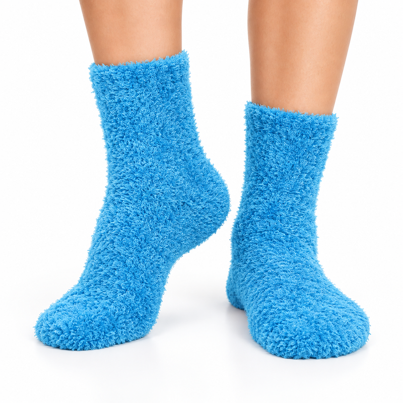 MYSTIC TEAL COZY WARM SOCKS