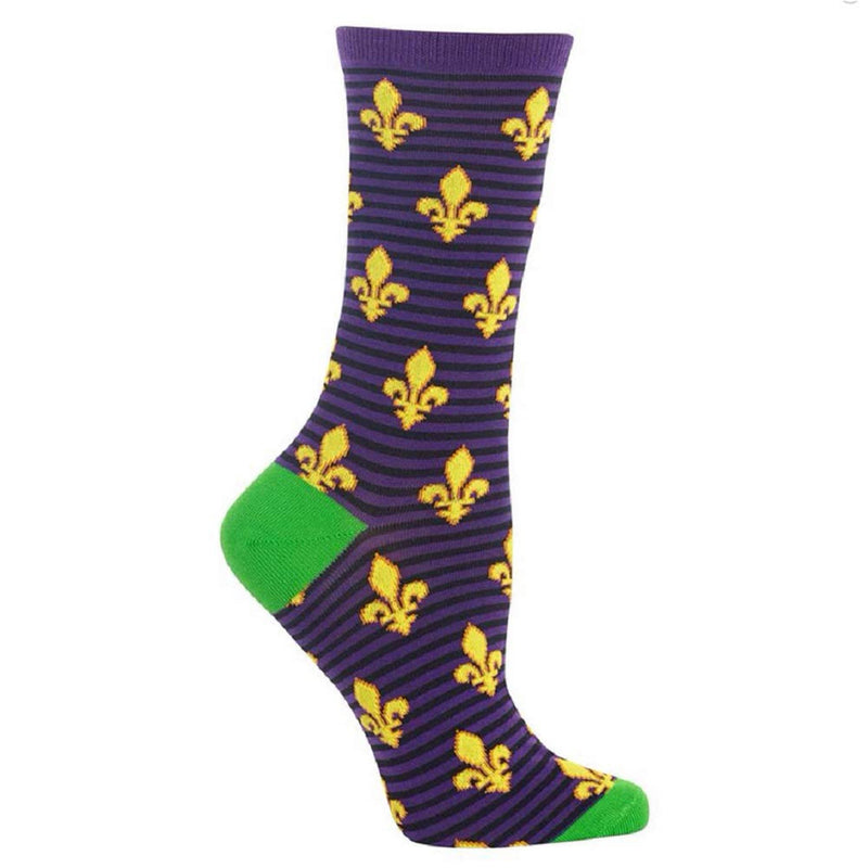 Mardi Grass socks