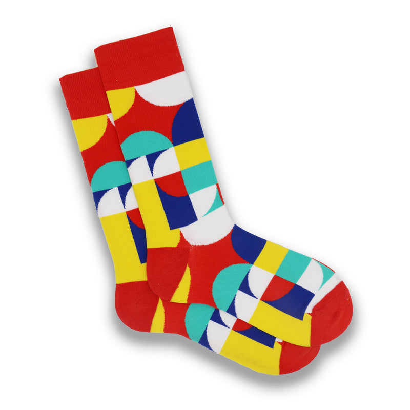 Multicolor spheres socks