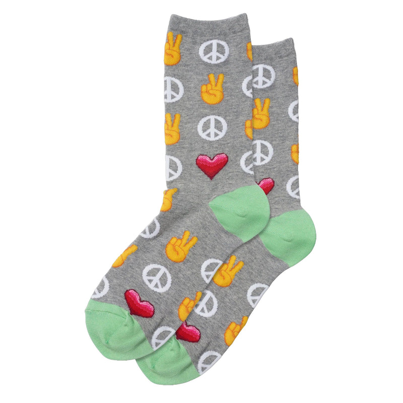 PEACE AND LOVE CREW SOCKS