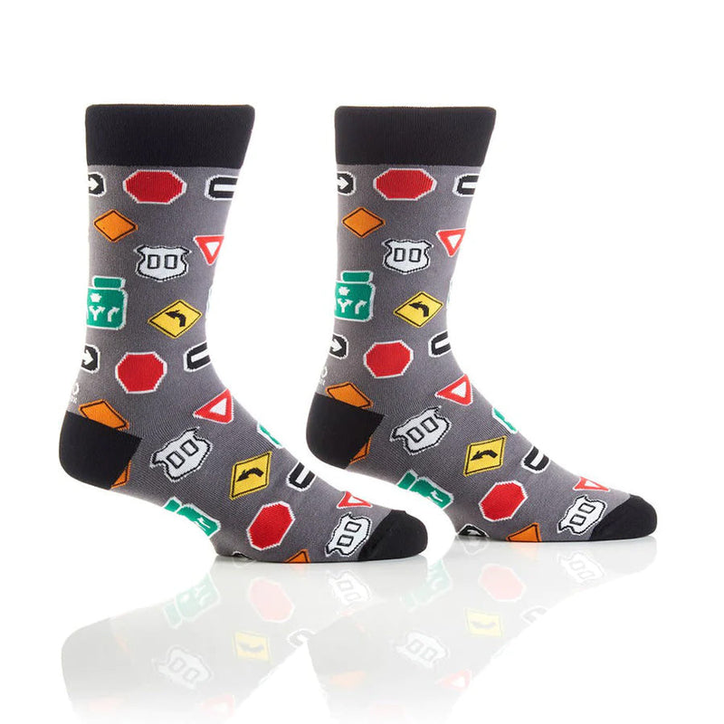 ON THE ROAD CREW SOCKS