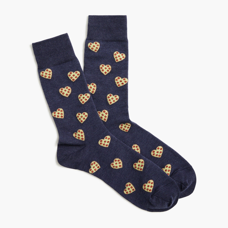 PIZZA HEARTS SOCKS