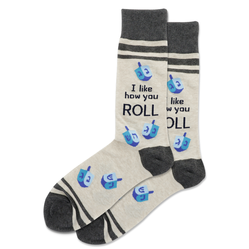 MEN'S I LIKE HOW YOU ROLL CREW SOCKS
