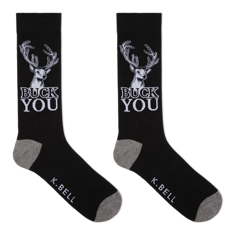 BUCK YOU CREW SOCKS