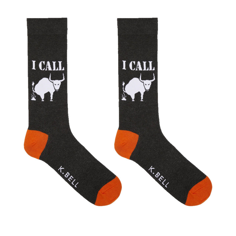 I CALL BULL SHIT CREW SOCKS