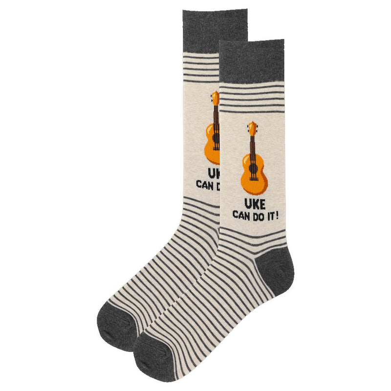  UKE CAN DO IT CREW SOCK