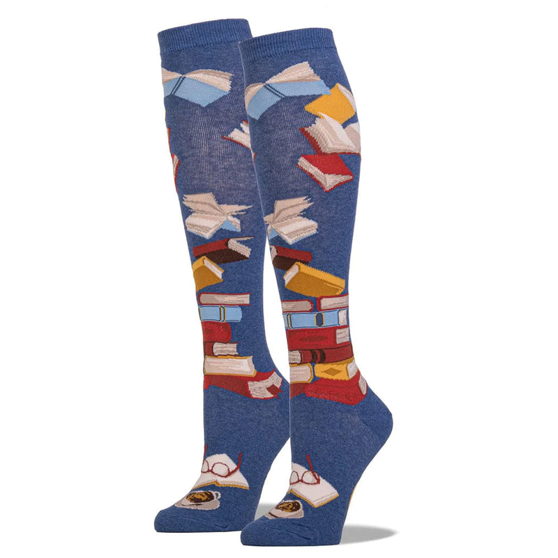 BIBLIOPHILE KNEE HIGH SOCKS