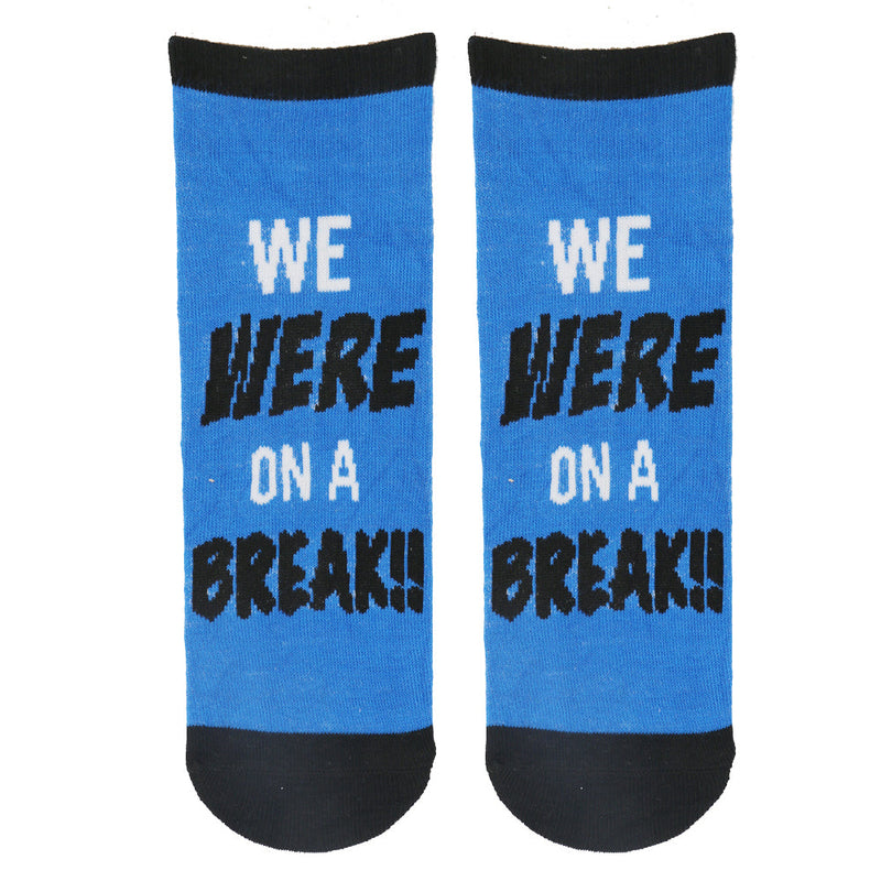F.R.I.E.N.D.S "WE WERE ON A BREAK" ANKLE SOCKS