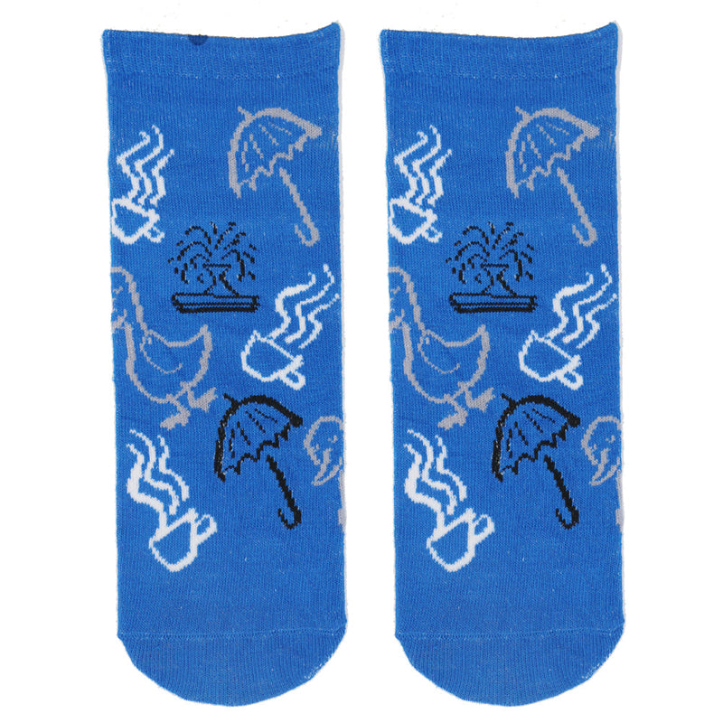 F.R.I.E.N.D.S "UMBRELLA, COFFEE, DUCK" ANKLE SOCKS