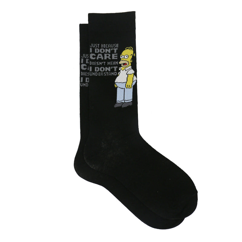 HOMER SIMPSON QUOTE SOCKS