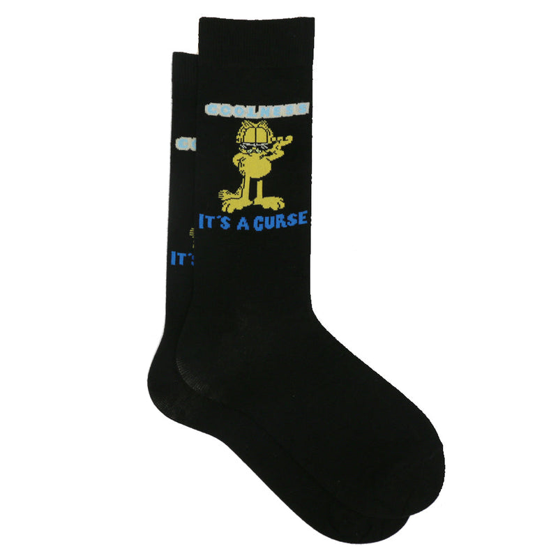 GARFIELD "COOLNESS IS A CURSE" SOCKS