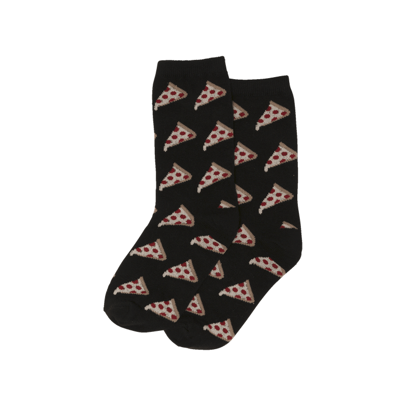 KIDS' PIZZA SLICES CREW SOCK - TODDLER