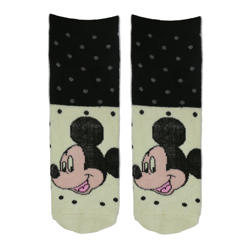 MICKEY MOUSE POLKA ANKLE SOCKS