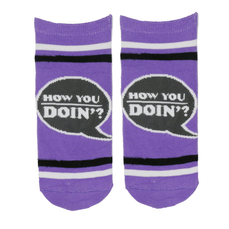 F.R.I.E.N.D.S "HOW YOU DOIN" ANKLE SOCKS