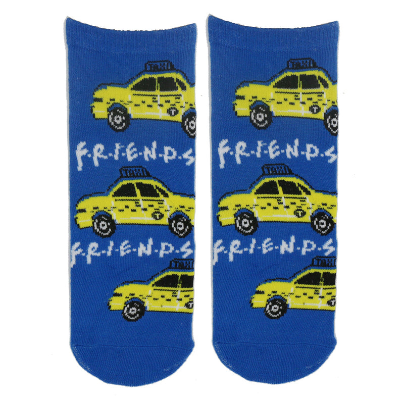 F.R.I.E.N.D.S TAXI ALLOVER ANKLE SOCKS