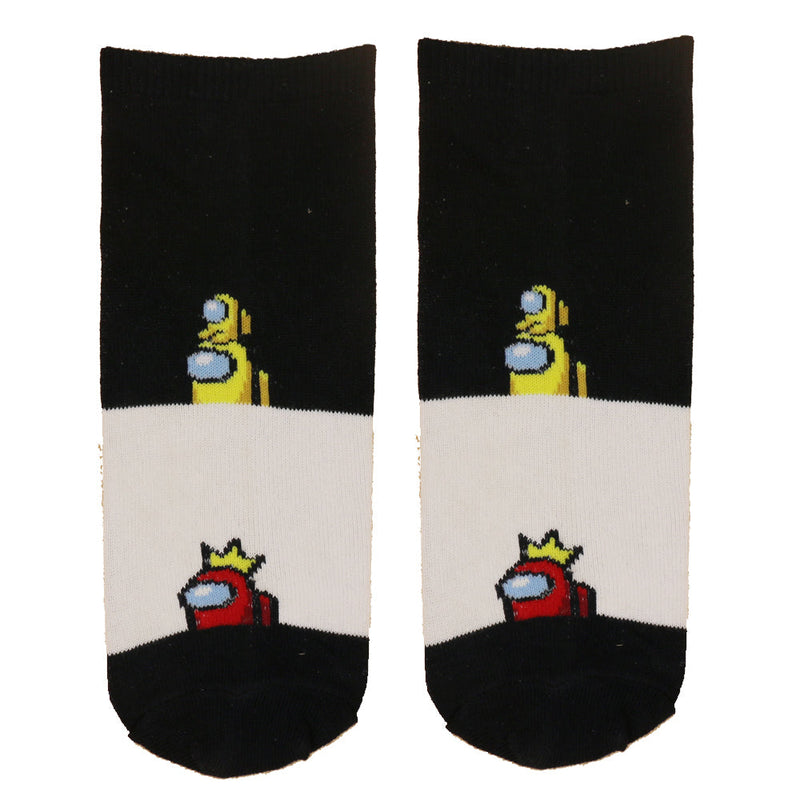 AMONG US  TWO TONE ANKLE SOCKS
