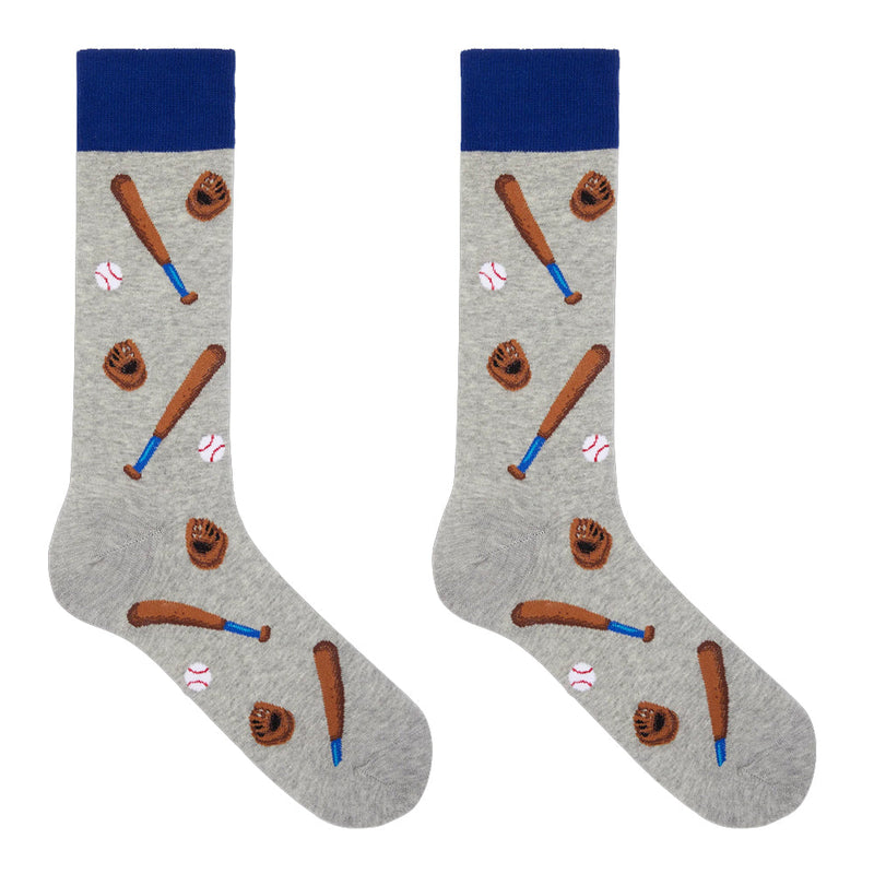 NOVELTY BASEBALL CREW SOCKS