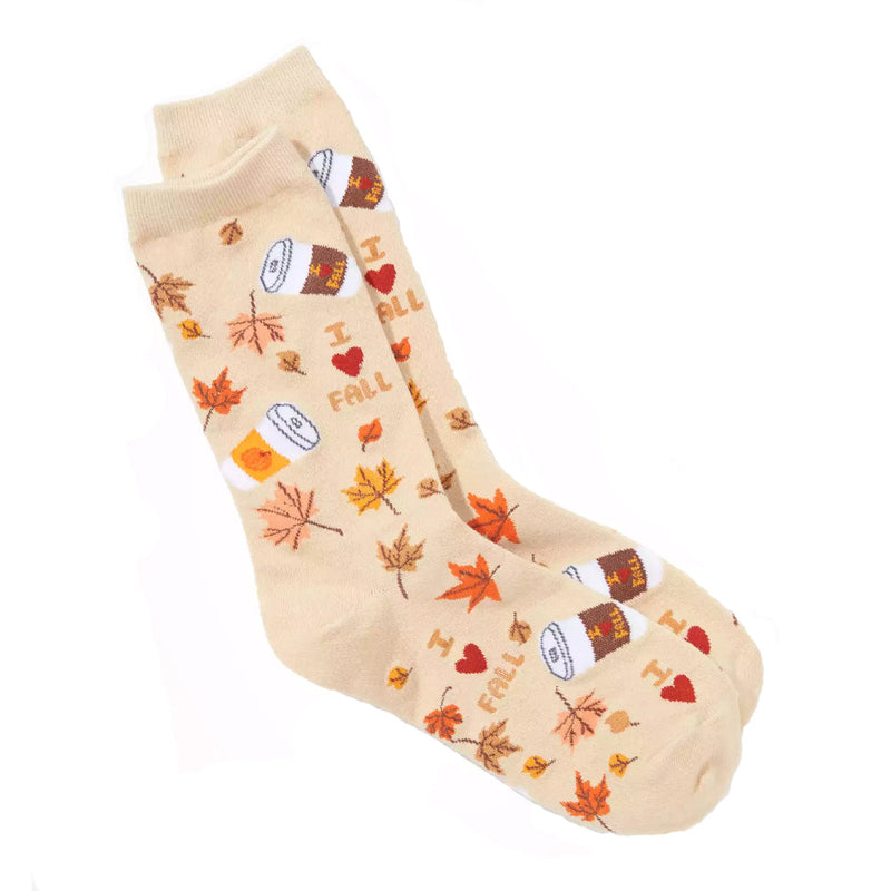 I LOVE FALL SOCKS