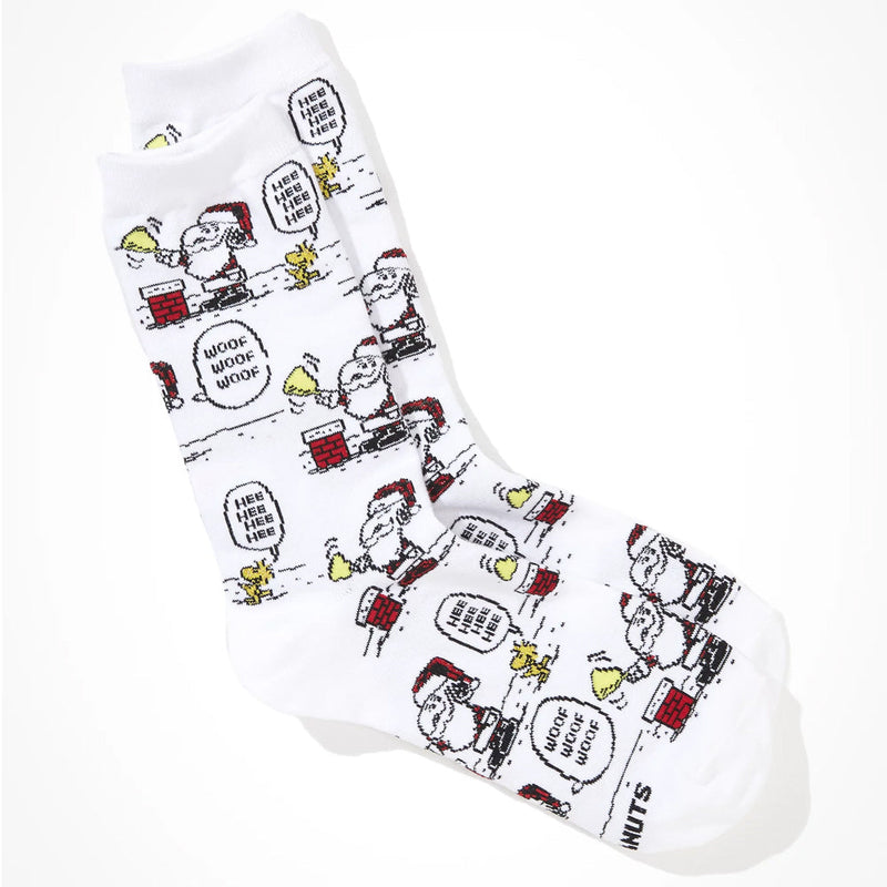 SNOOPY SANTA CREW SOCK