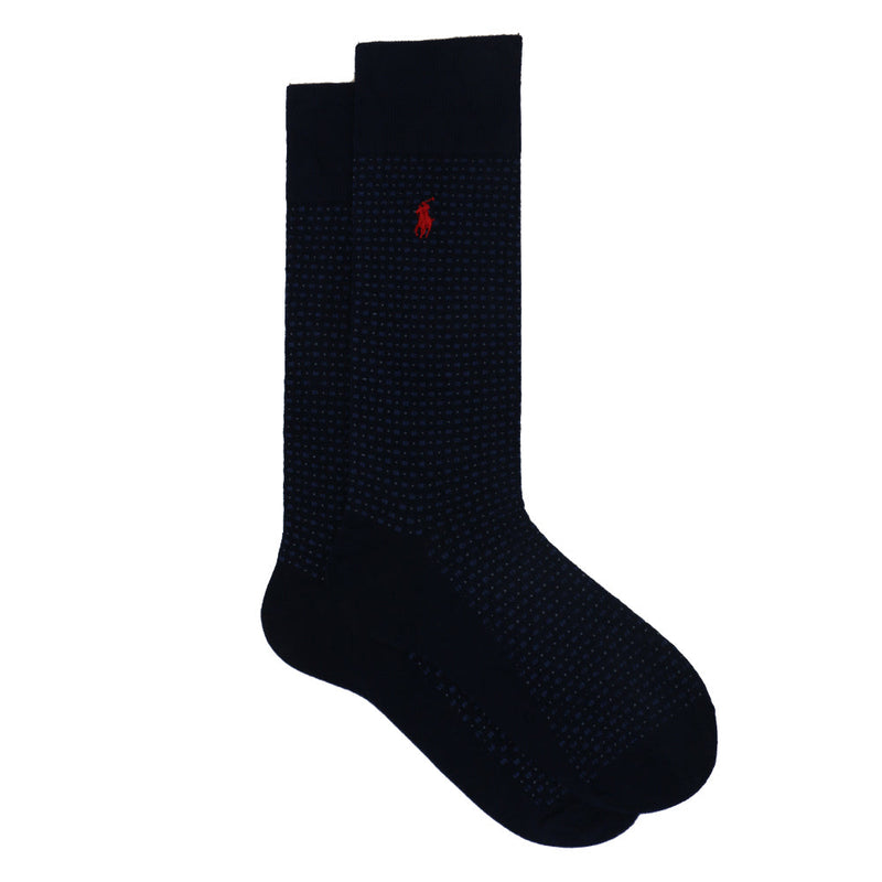 POLO NAVY BLUE OMBRE DOTS SOCKS