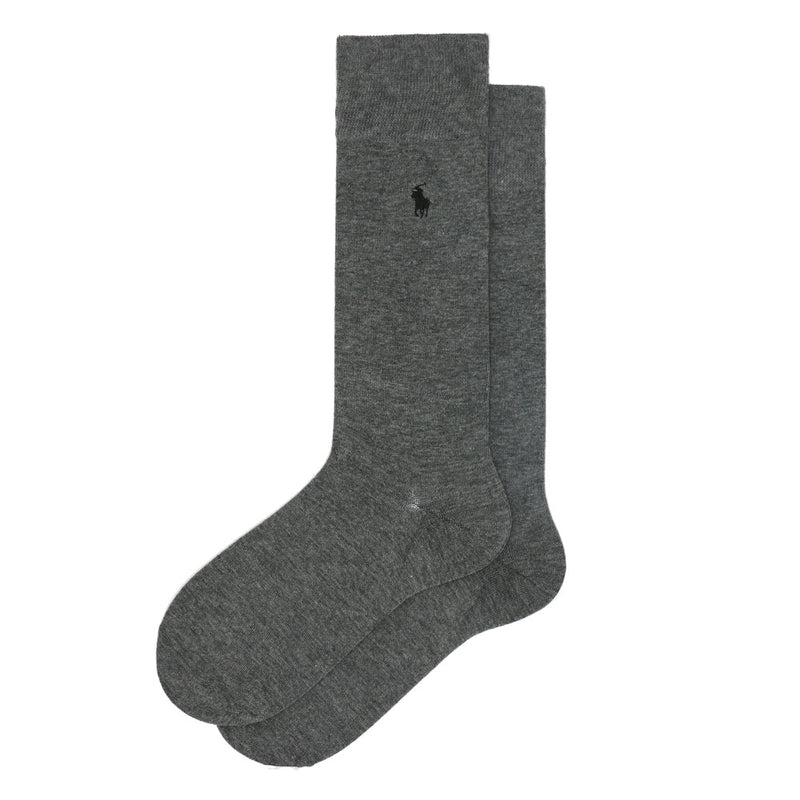 POLO SOLID CHARCOAL GREY SOCKS