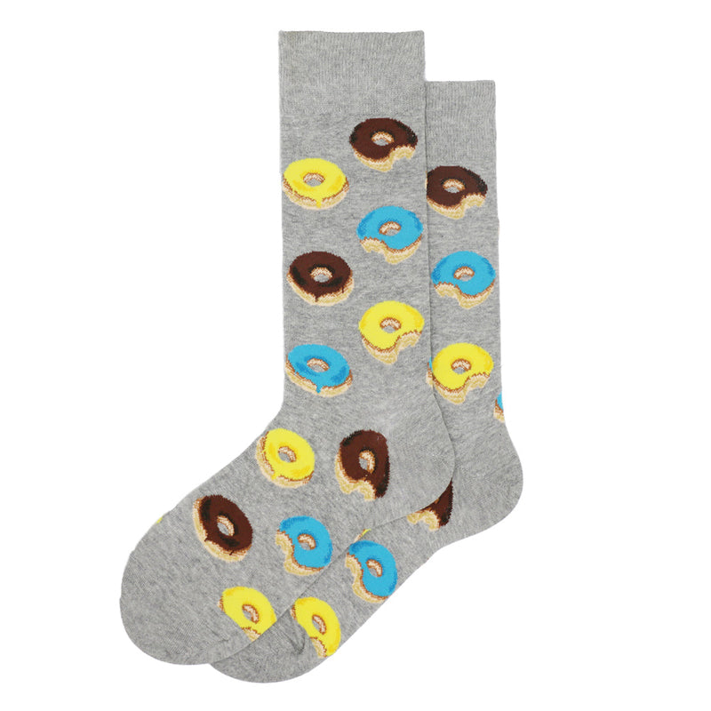 GREY DONUTS SOCKS