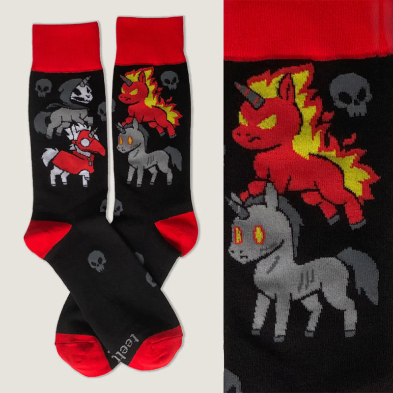 UNICORNS OF THE APOCALYPSE SOCKS