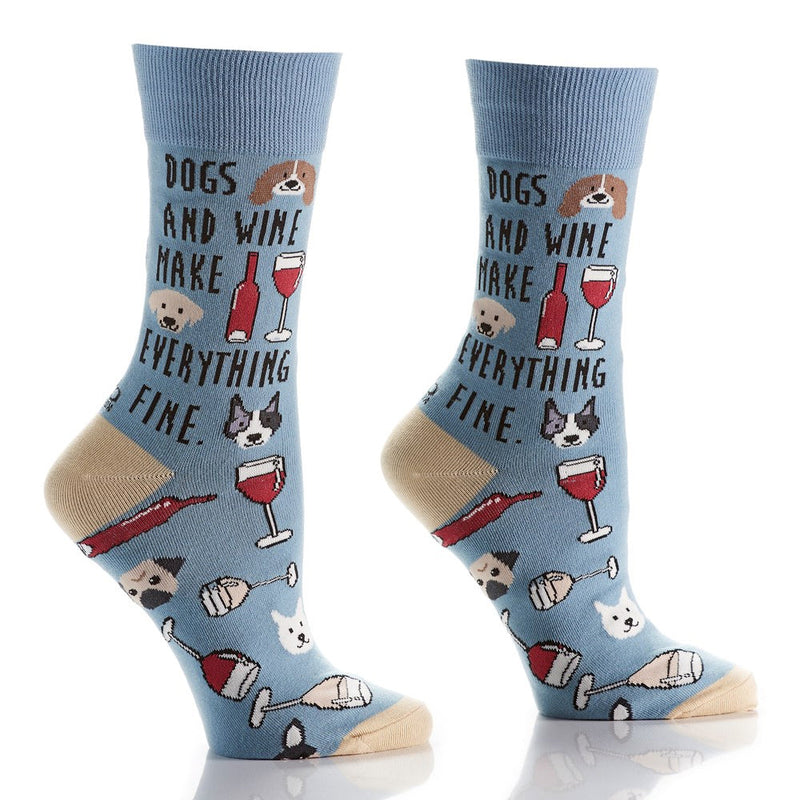 DOGS WINE SOCKS