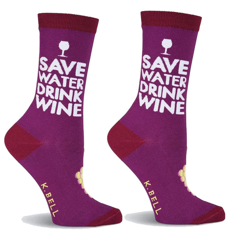 DRINK WINE SOCKS