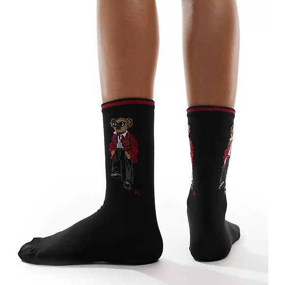 SLEEK POLO BEAR SOCKS