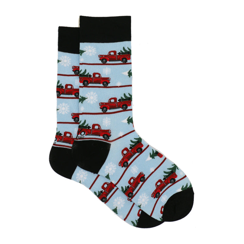 CHRISMAS TREE TRUCK SOCKS