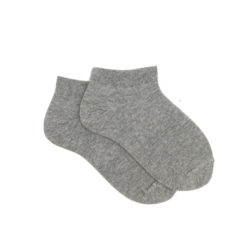 PLAIN GREY ANKLE SOCKS