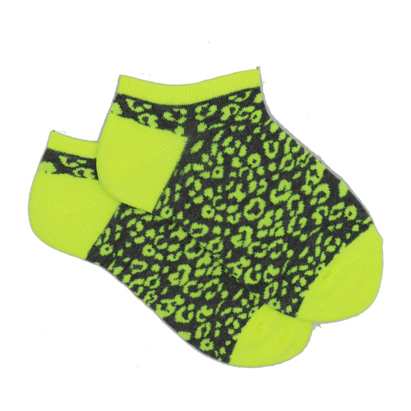 LEOPARD ANKLE SOCKS