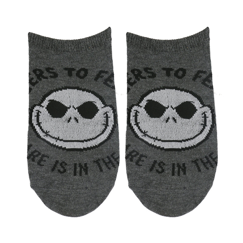 JACK SKELLINGTON "CHEERS TO FEAR SCARE IS IN THE AIR" ANKLE SOCKS