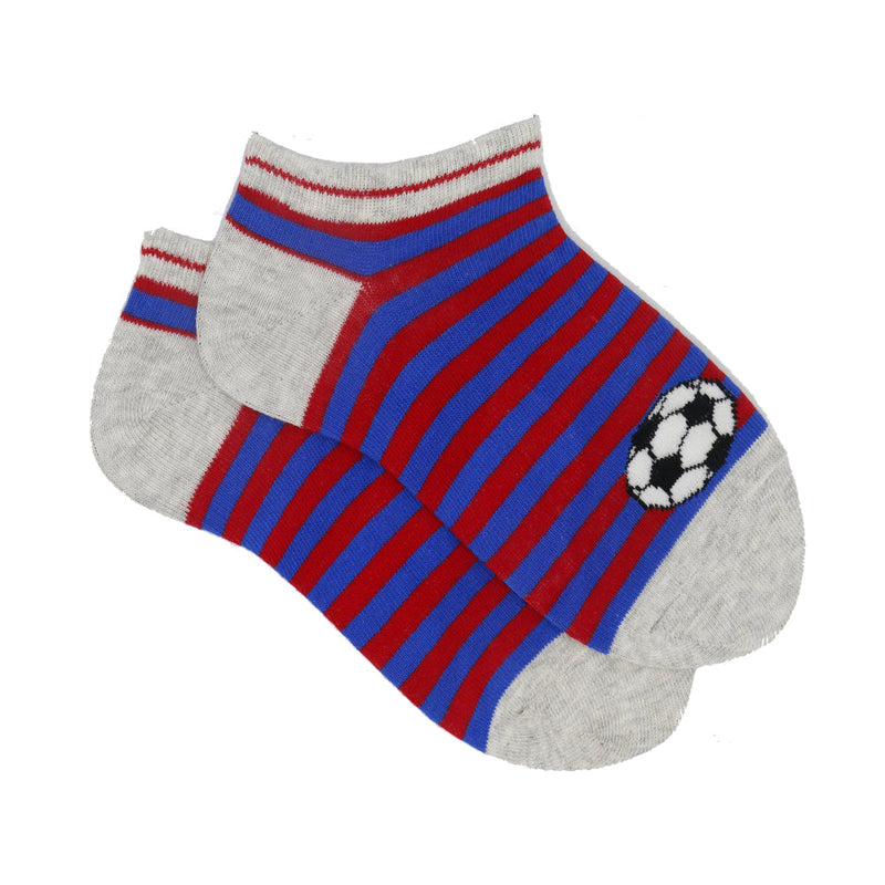 FOOTBALL BOLD STRIPES ANKLE SOCKS