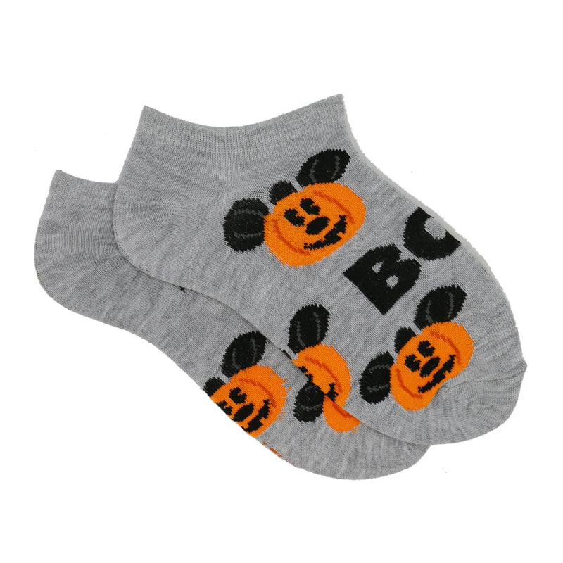 HALLOWEEN PUMPKIN BOO! ANKLE SOCKS
