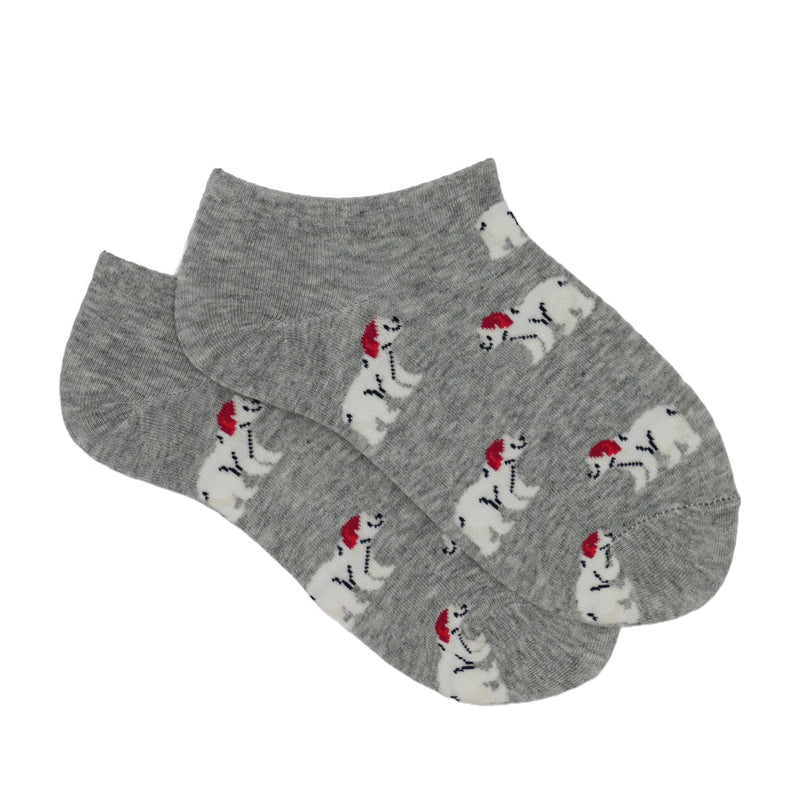POLAR BEAR ANKLE SOCKS
