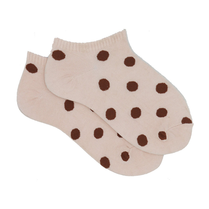 POLKA DOT ANKLE SOCKS