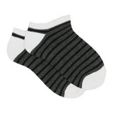 BLACK LINES ANKLE SOCKS