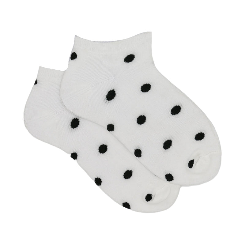 BOLD POLKA DOTS ANKLE SOCKS