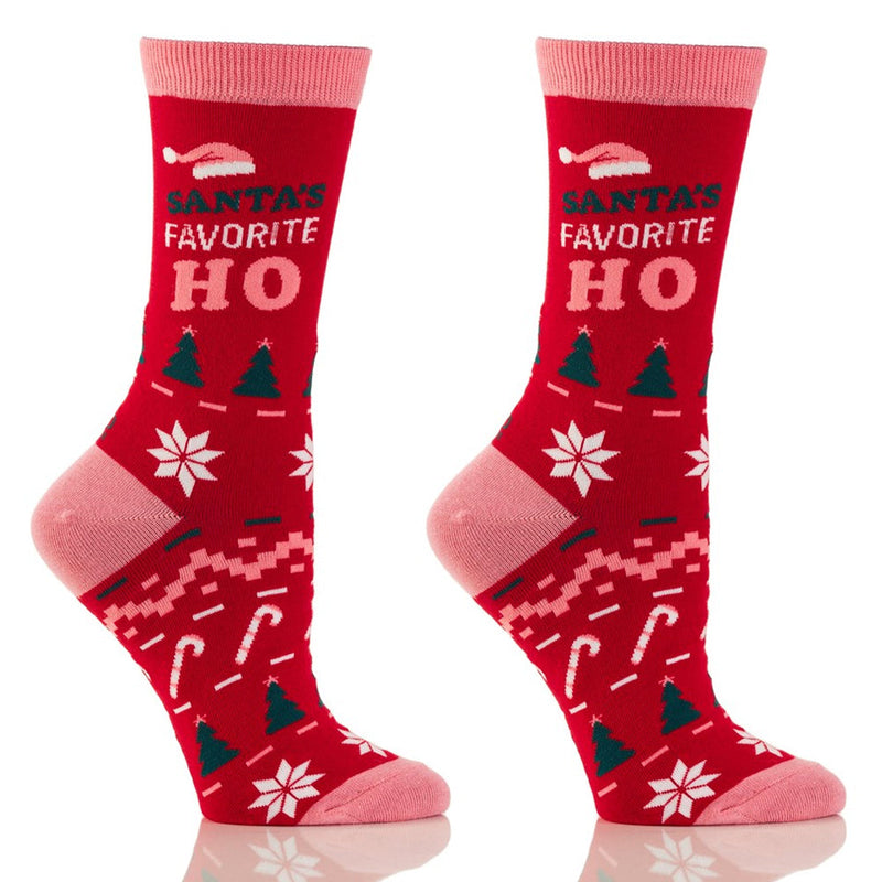 SANTA'S FAVORITE HO SOCKS
