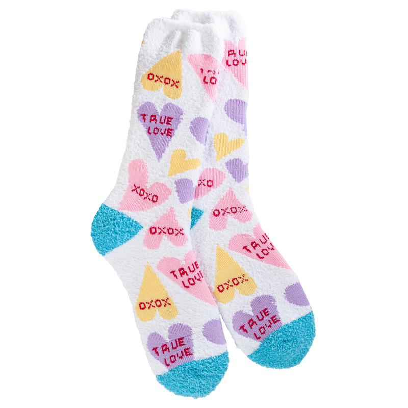 CANDY HEARTS WARM SOCKS