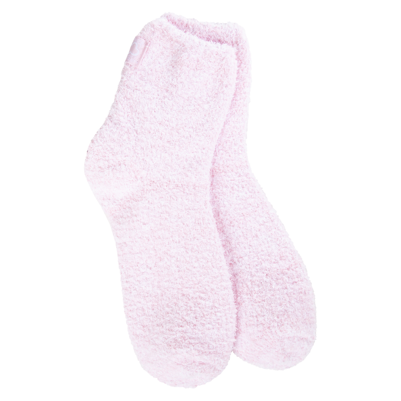 ORCHID PINK FUZZY WARM SOCKS