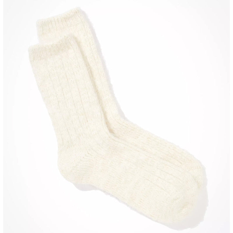 SHIMMER TOASTED COCONUT WARM SOCKS