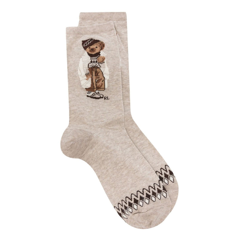 POLO BEAR WINTER INTARSIA-KNIT  SOCKS