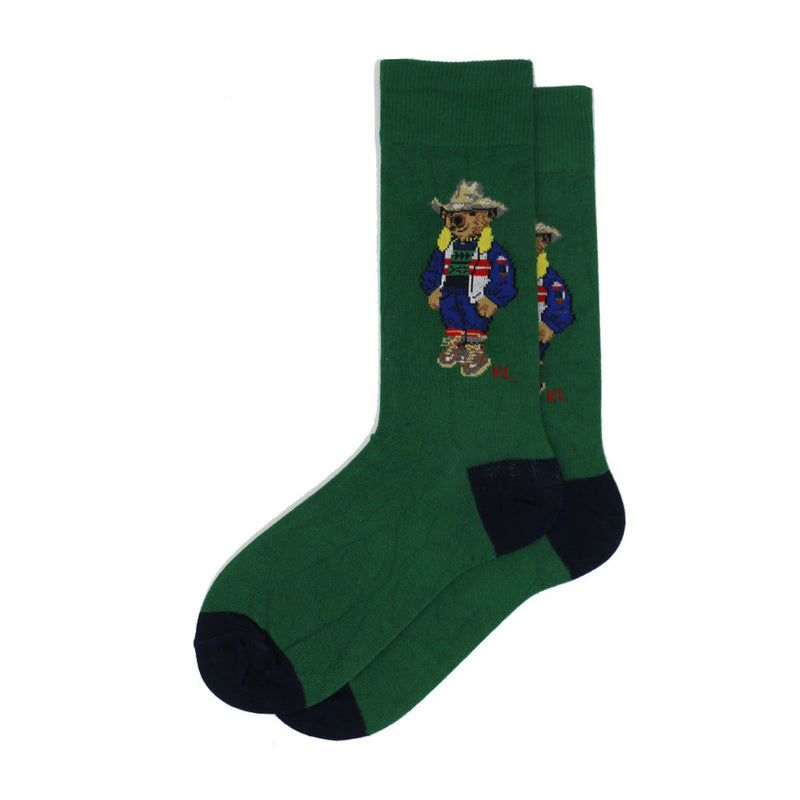 POLO BEAR STUD  SOCKS
