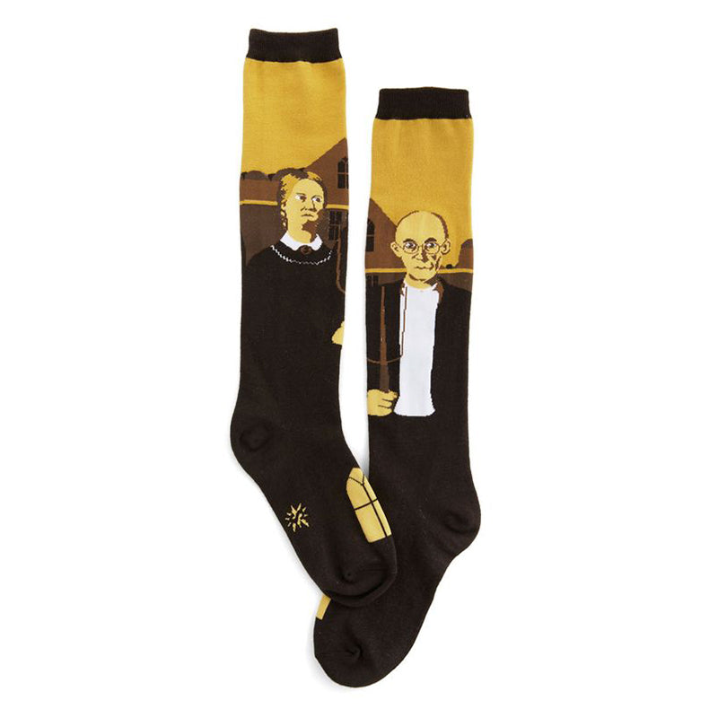 AMERICAN GOTHIC KNEE HIGH SOCKS