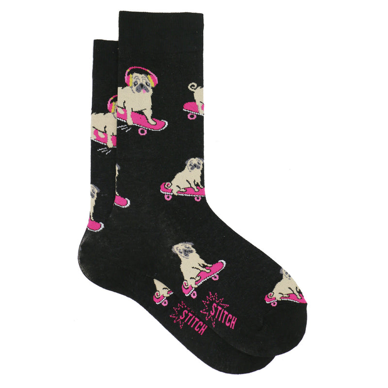 PUG SKATING SOCKS