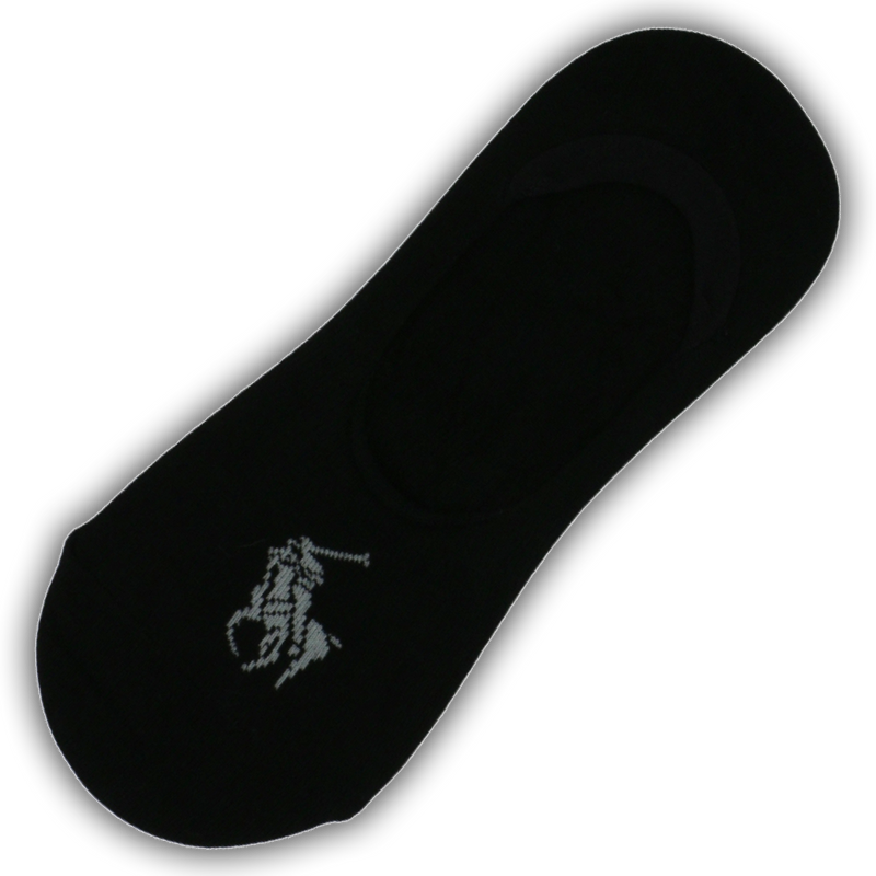 POLO NO SHOW SOCKS BLACK